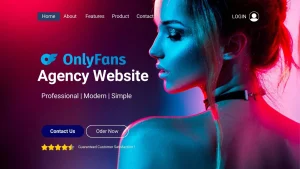 We will build onlyfans agency website for your onlyfans agency