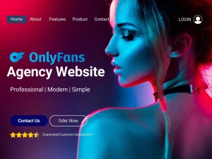 We will build onlyfans agency website for your onlyfans agency