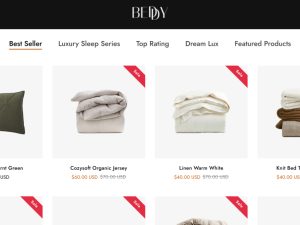 Bedding, Blankets, Pillows Dropship Store | Potential Profit: 5000$/month