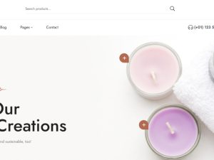 Candles, Diffusers, Essential Oils Dropship Website