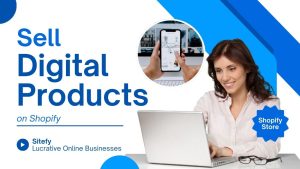 We will build digital products shopify store