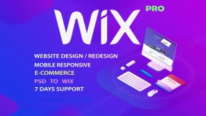 We will design wix website and redesign a business wix website