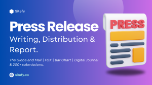 We will write and submit press release for pr distribution