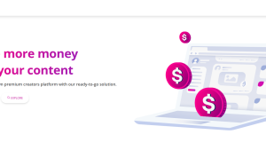 Premium Content Creators SaaS Platform for Sale