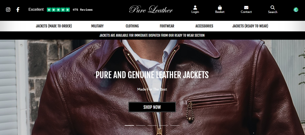 dropship leather jackets