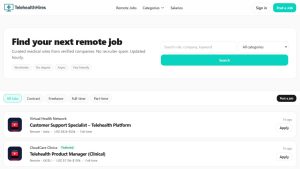 Telehealth Staffing Job Board Website for Sale | Earn Upto 6k USD/month