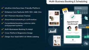 Appointment Booking and Scheduling SaaS for Sale