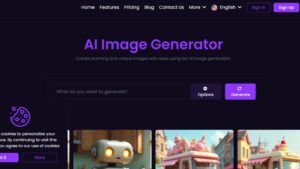 AI Image Generator SaaS for Sale