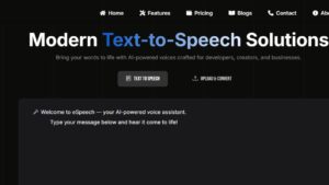 AI Text to Speech SaaS for Sale
