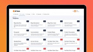 AI Tools SAAS for Sale – AI Content, Image, Chat, Voice & Code Generator